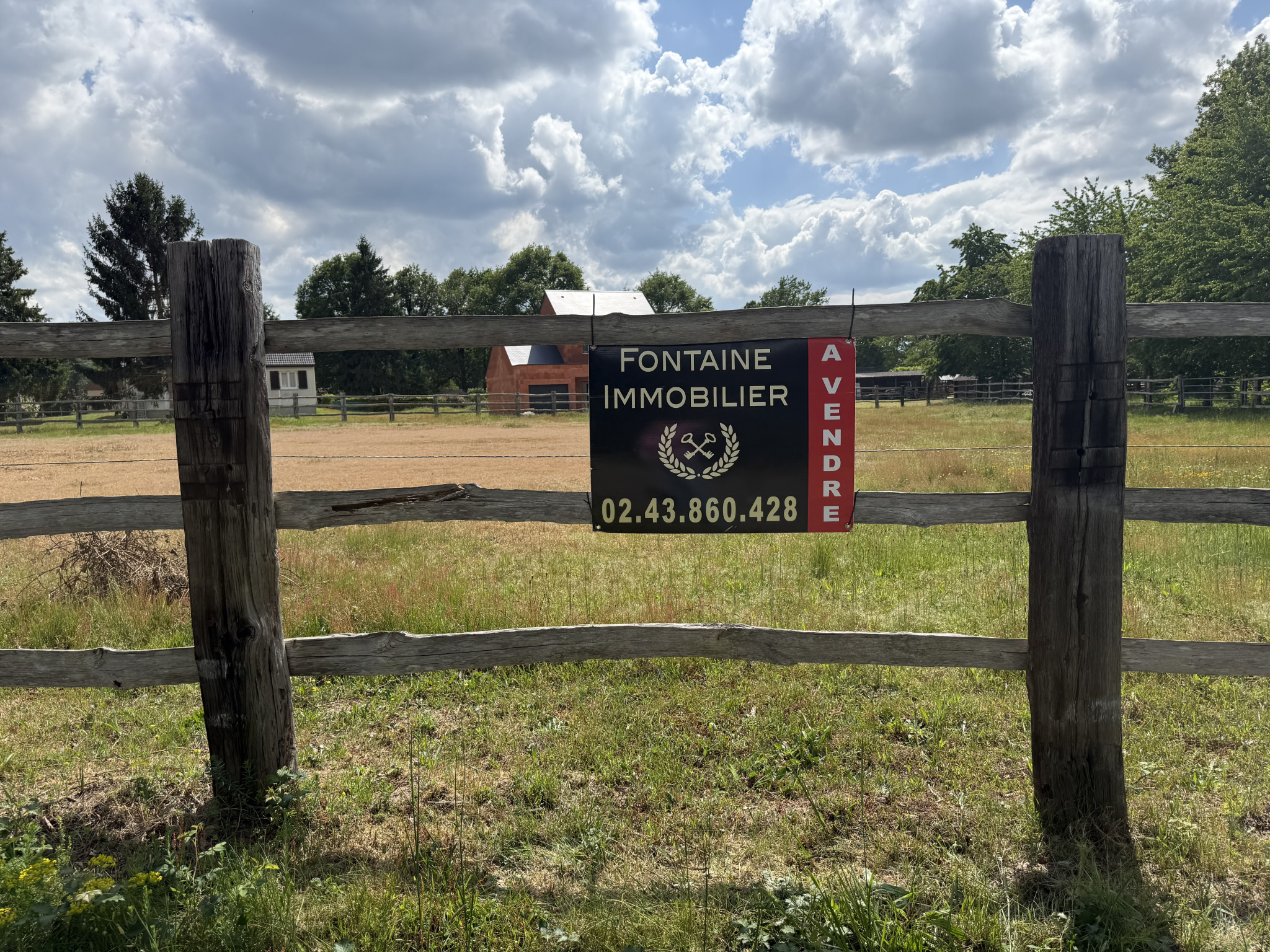 Terrain à vendre à Parigne l eveque, 1 380 m² – photo 2 sur 3