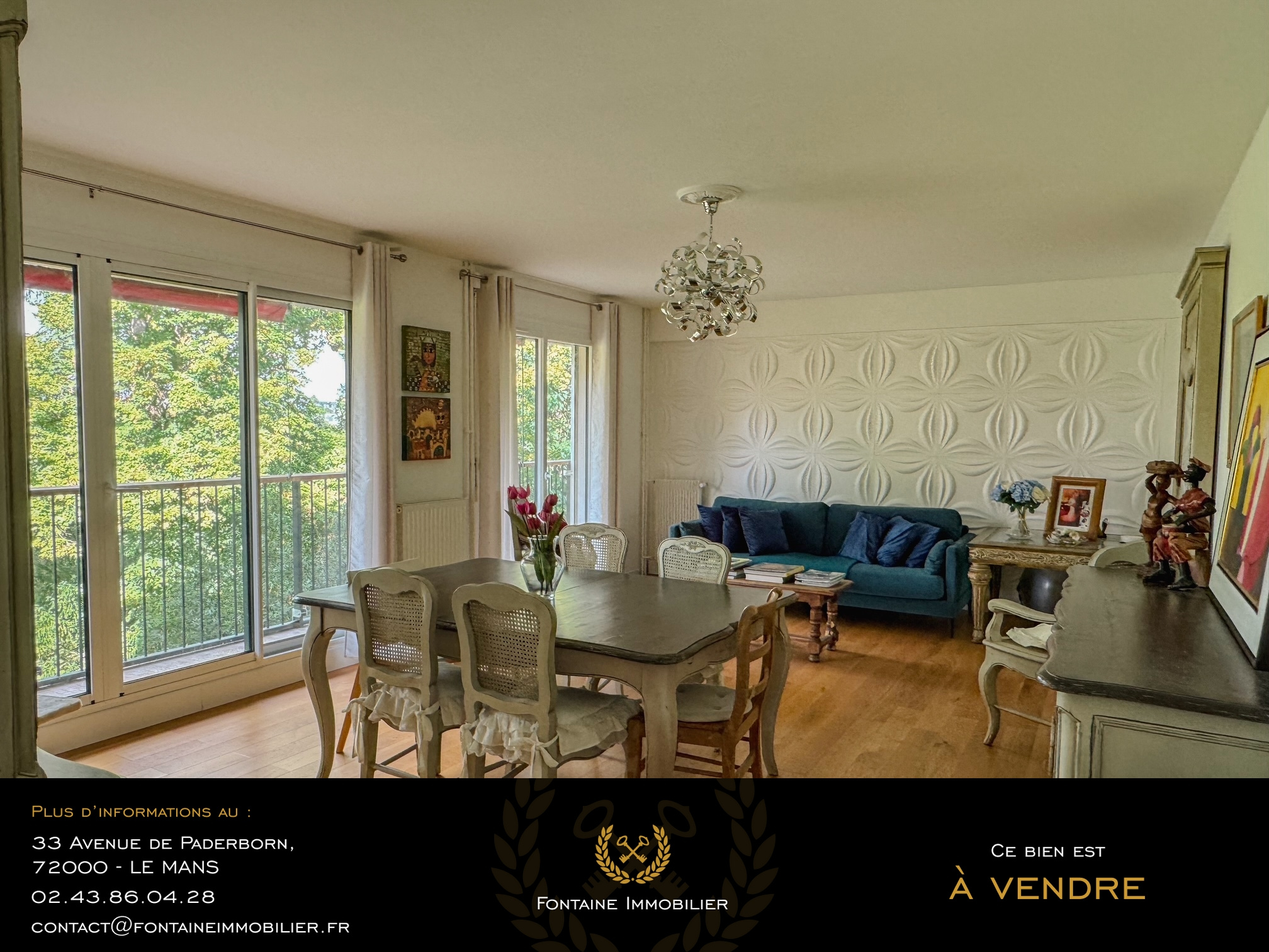 Appartement à vendre à Le mans, 90,5 m², 5 pièces – photo 1 sur 11