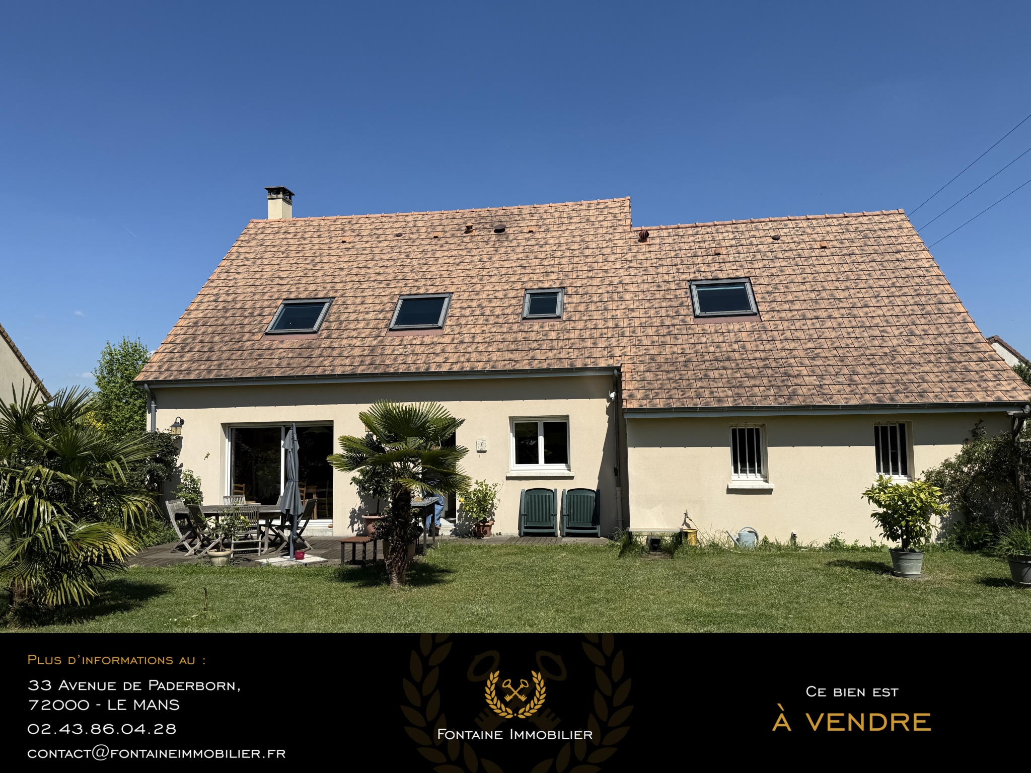 Maison à vendre à Yvre l eveque, 150 m², 6 pièces – photo 1 sur 15
