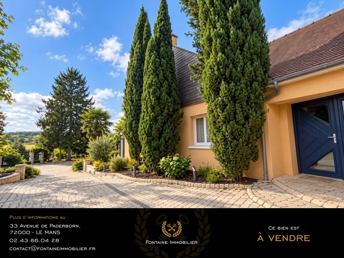 Maison à vendre à Rouillon, 217,19 m², 7 pièces – photo 1 sur 14